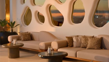 Luminous Sunset Bar